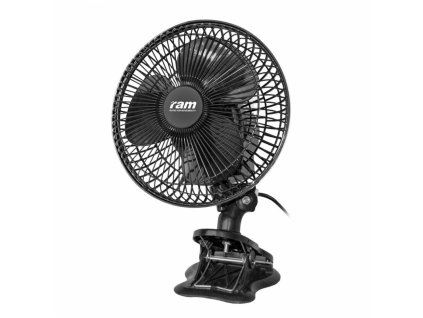 RAM ECO Clip Fan 20W, oscilační klipsnový ventilátor Ø 18 cm