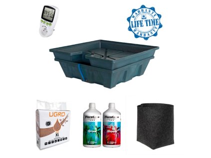 Závlahový komplet GHE Plug&Grow pro 8 rostlin na 1-1.5 m2