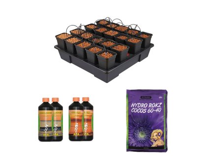 Závlahový komplet Wilma Plug&Grow pro 20 rostlin na 1.5-2.3 m2