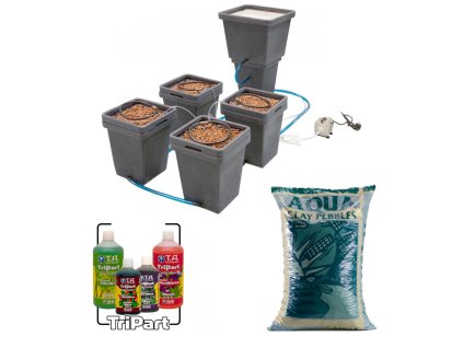 Závlahový komplet WaterPack ACS Plug&Grow pro 4 rostliny na 1 m2