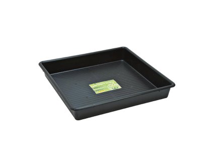 Garland Square Tray Black 60x60x12 cm, plastová podmiska