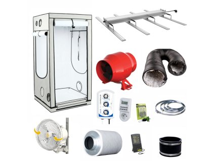 Kompletní grow box 330W LED Expert, 100x100x200 cm
