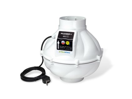 Prima Klima Whisperblower 125 mm - 480 m3/h, jednorychlostní ventilátor