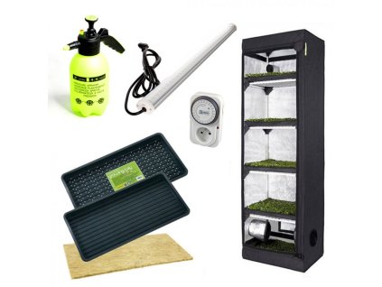 Kompletní set na pěstování microgreens, 60x40x200 cm