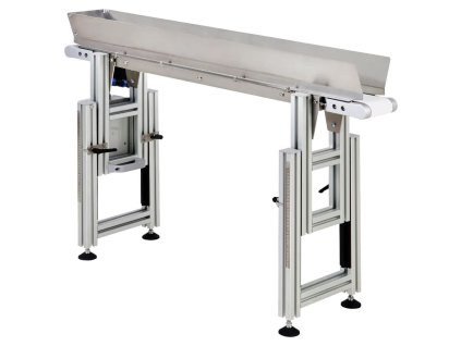 Master Trimmer Conveyor Belt Input pro MT Tumbler, vstupní pásový dopravník