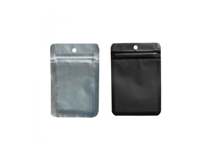 Qnubu Zip Sáček Black 1G, 7.5x11 cm, 50 ks
