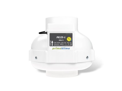 Prima Klima PK125-L 125 mm - 360 m3/h, jednorychlostní ventilátor