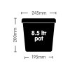 Autopot Easy2Grow květináč, 8.5 l