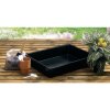 Garland Chieftain Tray Black 64.5x49.5x12 cm, plastová podmiska