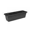 Plastkon samozavlažovací truhlík Extra Line Smart Antracit, 53x16x15 cm