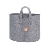 Dirt Bag Grey textilní květináč 38x29 cm - 39 l