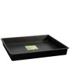 Garland Square Tray Black 120x120x12 cm, plastová podmiska