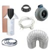 Kompletní set ventilace 600W BASIC - Ø 125 mm, odtah 375 m3/h