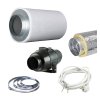 Kompletní set ventilace 600W PRO - Ø 150 mm, odtah 555 m3/h