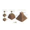 HGA Garden Eazy Pyramid, pěstební médium 4 ks