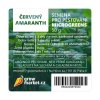 Červený amaranth na microgreens, 50 g