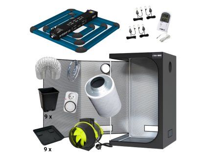 LED Set 300W Maxibright Daylight 100x100x200cm Max Quality