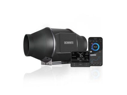 41067 ac infinity cloudline t4 quiet inline fan system with temperature humidity vpd controller 100mm