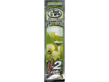 Blunt Wrap Platinum Jablečné Martini 2ks/bal.