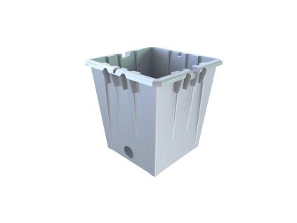 39209 alien hydroponics rdwc silver 20l pot