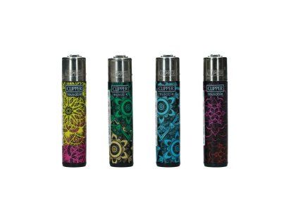 zapalovac clipper mandala pattern 1 ks