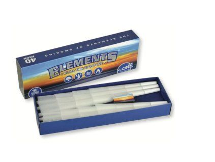 ryzove dutinky elements cones king size 40 ks