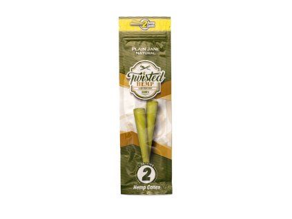 twisted hemp cone plain jane 2 ks v baleni