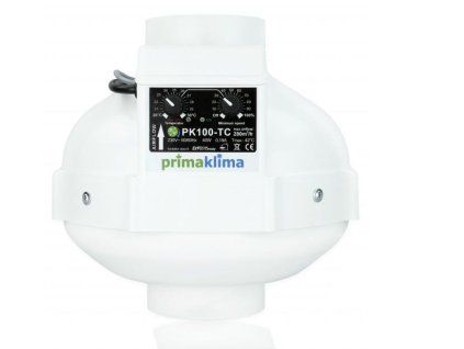 Ventilátor Prima Klima 100mm, 280m3/h - TEMP CTRL Cover