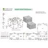 obsah balení BudBox 200x200x200