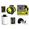 37448 garden high pro extractor kit 150mm 690m3 h