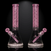 MILKYWAY X-Morphic: EVO 14" Beaker Bong, růžový