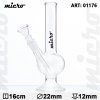 Skleněný bong Micro Bouncer, 16cm, 12mm