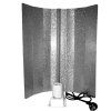 reflecteur martele renforce pour ampoule eco cfl douille e40