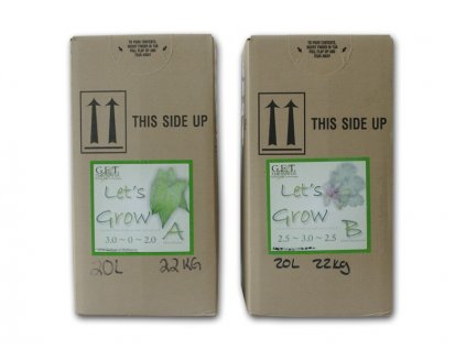 G.E.T. Let's Grow (A+B) 20 l - dvousložkové hnojivo