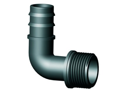 Hadičník 20mm s kolenem x vnější závit 3/4