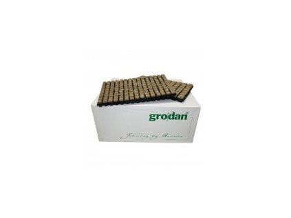 GRODAN sadbovací kostky 25x25x40mm v sadbovači po 150ks, box 18 sadbovačů