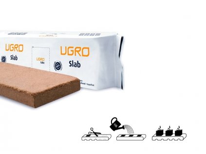 Lisovaný kokos U Gro Slab - pěstební rohož dehydrovaná 15l