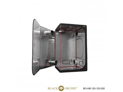 Black Orchid - Hydro-box 120x120x200cm Tent