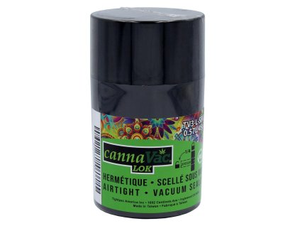 TightVac CannaVac 570ml, vzduchotěsná dóza se zámkem, neprůhledná