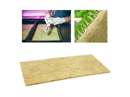 Grodan pěstební rohož Cress Plate Microgreens - 49,5x24x1cm
