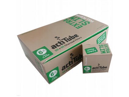 Uhlíkové filtry ActiTube EXTRA SLIM - box 10x50ks