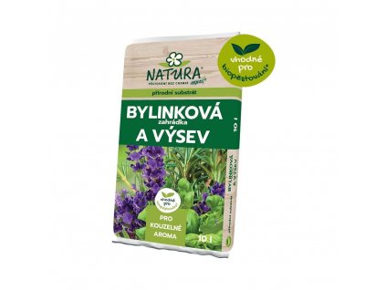 NATURA Substrát - bylinková zahrádka a výsev 10 L