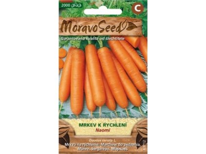 Semínka MoravoSeed Mrkev k rychlení NAOMI 63712