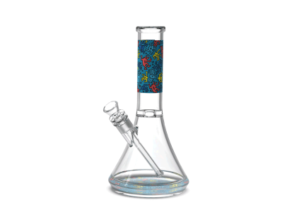 28808 skleneny bong keith haring water pipe s perkolatorem