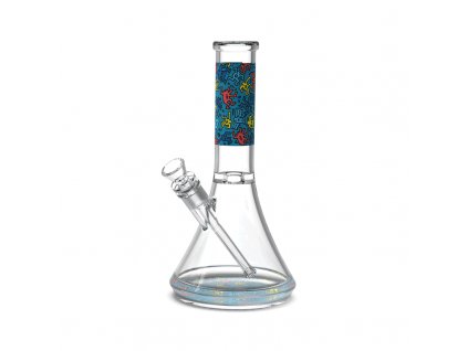 Skleněný bong Keith Haring Water Pipe, s perkolátorem