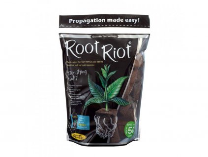Root Riot 50, samostatná RR kostka bez sadbovače, 50ks