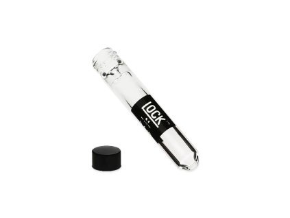 Lock-n-load chillum - skleněná dýmka