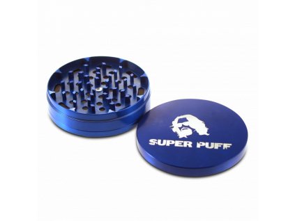 Super Puff Drtička hliníková velká modrá 100mm