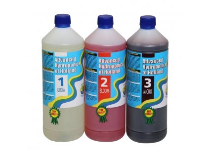 Advanced Hydroponics Dutch Formula TriPack 3x1 l, sada hnojiv