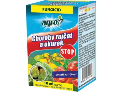AGRO Choroby rajčat a okurek STOP 10 ml